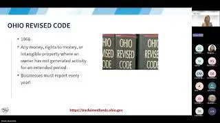 Reporting Ohio  Unclaimed Funds Webinar April 9, 2025