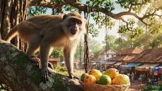 Cutest Monkey Moments 🐒 | Funny & Heart-Touching Cinematic Video&rdquo;