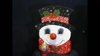 Decorative X'mas music box (snowman) series