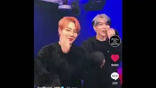 Pentagon's Kino doing the Daisy Challenge with Verivery Kangmin and Sungwoon