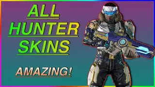 ALL HUNTER SKINS | Crucible Customization | All Hunter Cosmetics