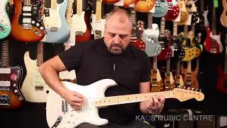 Used Fender American Original 50's Strat White Blonde