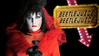 Lana Layover in Drag Queen as Lydia Deetz from Beetlejuice