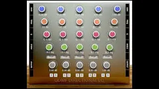 DDMF Directional EQ | Now you can equalize all directions in the stereo field independently AUv3 iOS