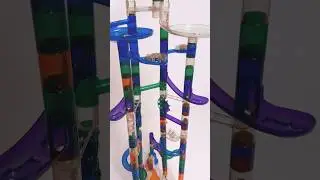 Marble Run Expert Set Up: A Dynamic Duo! #marblerun #youtube #fun #asmr #love #trending #usa #funny