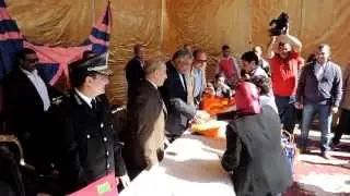 السيد اللواء / محمد الشرقاوي مدير أمن الاسكندرية يشهد الاحتفال بيوم اليتيم بنادي الاتحاد السكندري