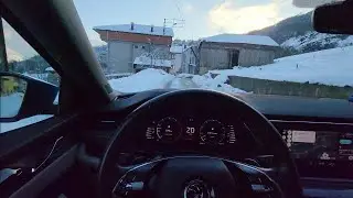 KARLI ve BUZLU yolda ESP KAPALI köye tırmandım | 1.5 Mild Hybrid 