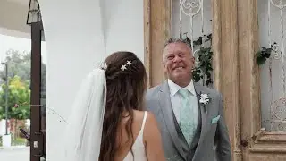 Father AND Groom CRY When They See Bride! | La Ventura Wedding | San Clemente, CA