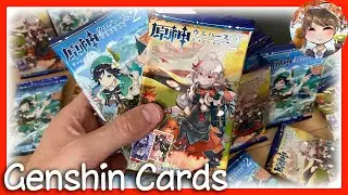 Коллекционные карты Genshin Impact в Японии! 🃏✨Bandai Wafer Cards Vol.2 [Kiwi In Japan 206]