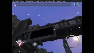 Jak II Haven City Snowfall Test (OpenGOAL)