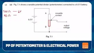 OL | PP of Potentiometer and Electrical Power