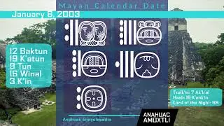 Mayan Calendar Date for January 6, 2003