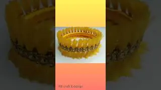 Diy Bangle 😍#bangle #diy #craft #trending #shorts #viral #yutubeshorts #shortvideo #design