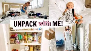 NEW HOME VLOG UNPACKING WITH 3 KIDS | Kendra Atkins