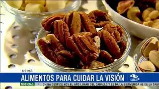 Coma alimentos adecuados para cuidar los ojos
