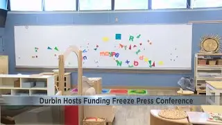 Senator Dick Durbin hosts press conference discussing child care funding freeze: Durbin's thoughts