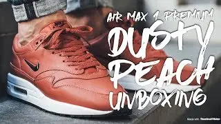 UNBOXING - Nike Air Max 1 Premium Dusty Peach