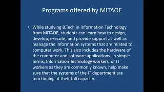 Best College for B Tech in Information Technology