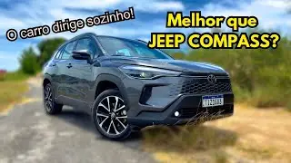 Viajei com Corolla Cross XRE 2025! TESTE DE DESEMPENHO, CONSUMO E TECNOLOGIAS A BORDO, NA PRÁTICA!