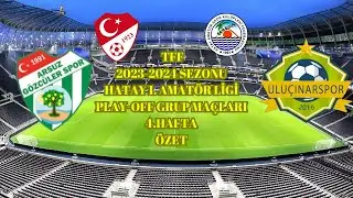 ÇEKİŞMELİ GEÇEN AMATÖR MAÇTA TARAFTAR BİRBİRİNE GİRDİ! GÖZCÜLER SPOR- ULUÇINAR SPOR PLAY-OFF 4.Hafta