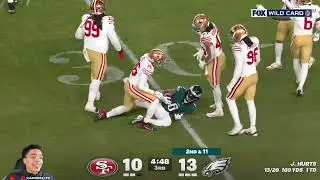 CarioReacts To 49ers vs Eagles | NFL WILD CARD | FULL GAME HIGHLIGHTS | January 11, 2026!!!
