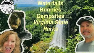 MUST SEE Waterfalls, Bunnies, Virginia State Parks, Camping in our Airstream