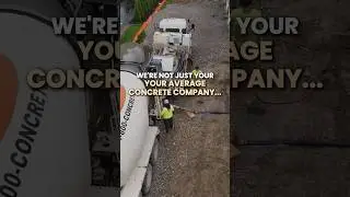We&rsquo;re not your average concrete crew. 💪