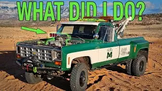Supercharged Big Block Tow Truck