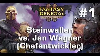 Let's Play Fantasy General 2 (Multiplayer) #1: Der Aufmarsch (Steinwallen vs. Chefentwickler)