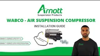 WABCO Air Suspension Compressor Installation Video for BMW 5-Series and 7-Series