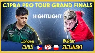 [Hightlight] 𝗝𝗢𝗛𝗔𝗡𝗡 𝗖𝗛𝗨𝗔 🆚 𝗪𝗜𝗞𝗧𝗢𝗥 𝗭𝗜𝗘𝗟𝗘𝗡𝗦𝗞𝗜 | CTPBA PRO TOUR GRAND FINALS  #johannchua