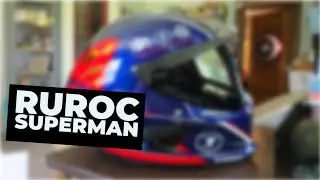 @Ruroc Superman Helmet Unboxing!!