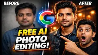 🔥 Google Gemini AI Photo Editing | Free AI Se Photo Edit Karna Seekhe (Step-by-Step)