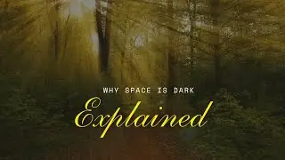 Why Is Space So Dark? (Real Science Explained Simply) | AS IQ Booster