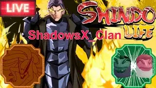 Shindo life hopping for tails beasts/spirits and scrolls ( my first stream )