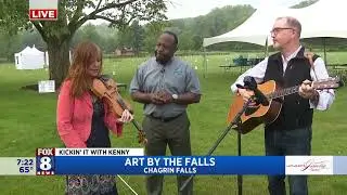 FOX 8 NEWS Cleveland Live Music Creates A Perfect Backdrop For Art By The Falls