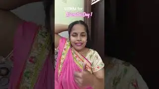 ✨ GRWM for Navratri Day 1 | Pink Saree Look | Festive Outfit Ideas 🌸 #pinksaree