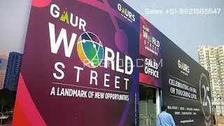 Gaur World Street Mall Noida Extension | ☎️+91-7861008808 | Retail Shops, Office Space & Food Court