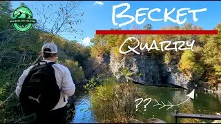 Becket Quarry Hike & Cliff Dive S01E12 #ChesterBecketQuarry #CliffDiving #AutumnVibes
