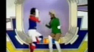 Kenny Everett As Captain Kermmen With Carla Famous Brick Wall Skatch