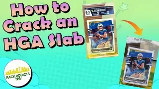Cracking a $1.5k Graded Card Case! How to Crack an HGA Slab for PSA or BGS Regrading