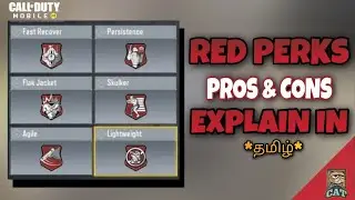 How to use RED PERK in CODM? | Explained Tamil | Play like pro |ரெட் பர்க் யூஸ் பண்ணுவது எப்படி?