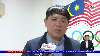 4 FEB 2023- BP- SUKAN SEA 2023 KEMBOJA MAT REDHO TERUS JADI SANDARAN RAIH EMAS ACARA TEMPUH HALANGAN