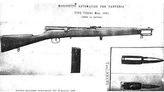 Rare Weapons - Tipo Terni M1921 - First Italian Assault Rifle ?