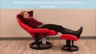 How To Use and Recline Your Stressless Recliner Chair from TheBackstore.com