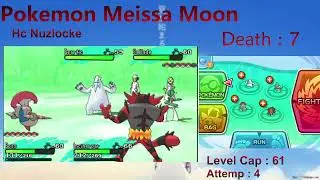Pokemon Meissa Moon A4 Faba and Lulu 