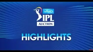 VIVO IPL 2019 Player Auction | CSK, RCB, KKR, SRH, MI, KXIP, RR,DC(DD)