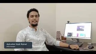 Freelancer Ashraful Hadi- EX UI/UX Design Student Sylhet IT Academy Wishes our 12 Years Celebration
