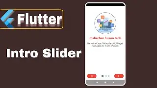intro Slider(Flutter 4)intro Screen