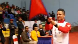 13th SAG |Gold |Medal #Deepak_hamal &hearts;️🇳🇵2019